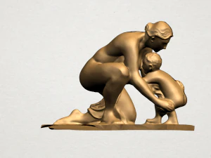 mother-child 04 3D Print Model