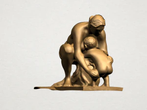 mother-child 04 3D Print Model