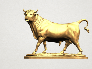 bull 02 Model Cetak 3D
