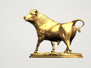 bull 02 Model Cetak 3D