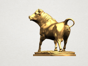 bull 02 Model Cetak 3D