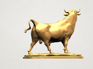 bull 02 Model Cetak 3D