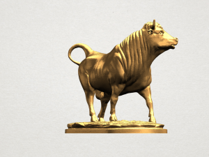 bull 02 Model Cetak 3D