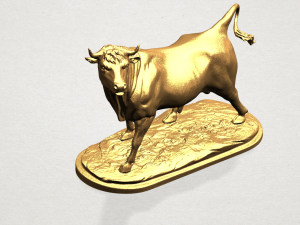 bull 02 Model Cetak 3D