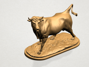 bull 02 Model Cetak 3D