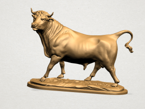 bull 02 Model Cetak 3D