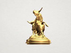 bull 03 3D Print Model