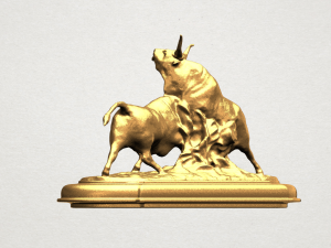 bull 03 Modelo de Impressão 3D