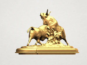 bull 03 3D Print Model