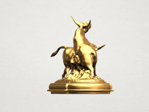bull 03 3D Print Model