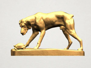 pies 01 Model do druku 3D