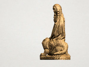 saint margaret 3D Print Model