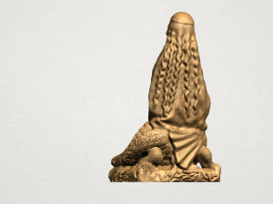 saint margaret 3D Print Model