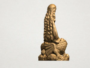 saint margaret 3D Print Model