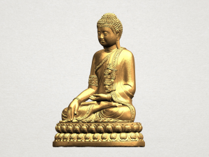 thai buddha 02 3Dプリントモデル