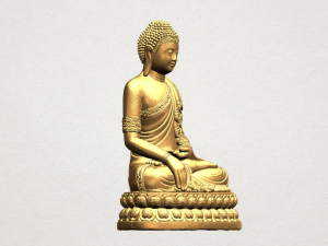 thai buddha 02 3Dプリントモデル