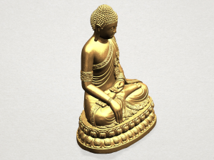 thai buddha 02 3Dプリントモデル