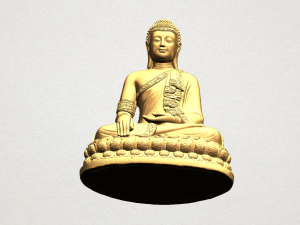 thai buddha 02 3Dプリントモデル