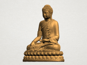 thai buddha 02 3Dプリントモデル