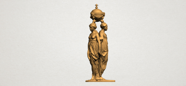sculpture of three grace 03 3D-Druckmodell .c4d .max .obj .3ds .fbx .stl .blend 