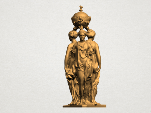 sculpture of three grace 03 3D-Druckmodell