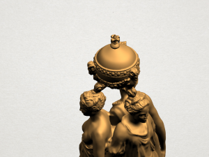 sculpture of three grace 03 3D-Druckmodell