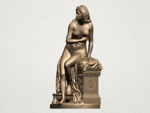 naked girl 01 3D 프린트 모델