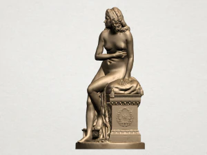 naked girl 01 3D Print Model