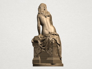 naked girl 01 3D 프린트 모델