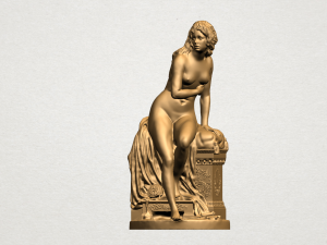 naked girl 01 3D 프린트 모델