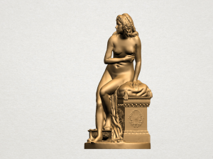 naked girl 01 3D 프린트 모델