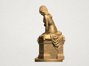 naked girl 01 3D 프린트 모델
