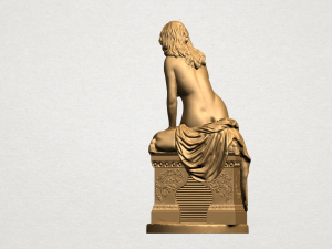 naked girl 01 3D 프린트 모델