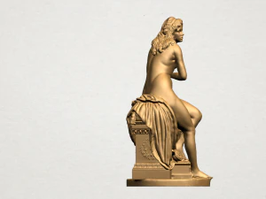 naked girl 01 3D Print Model
