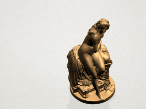 naked girl 01 3D 프린트 모델