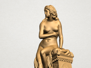 naked girl 01 3D 프린트 모델