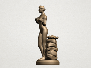 naked girl 02 3D Baskı Modeli