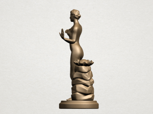 naked girl 02 3D Baskı Modeli