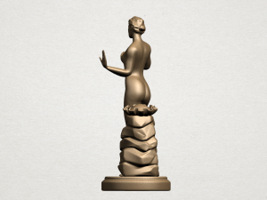 naked girl 02 3D Baskı Modeli