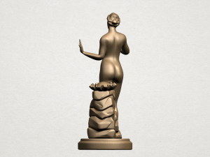 naked girl 02 3D Baskı Modeli