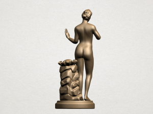 naked girl 02 3D Baskı Modeli