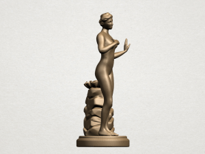 naked girl 02 3D Baskı Modeli