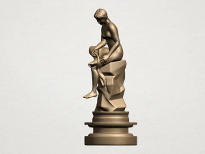naked girl 03 3D Print Model