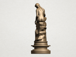 naked girl 03 Modello di stampa 3D