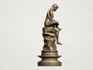naked girl 03 Modello di stampa 3D