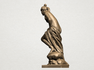 naked girl 04 3D-Druckmodell