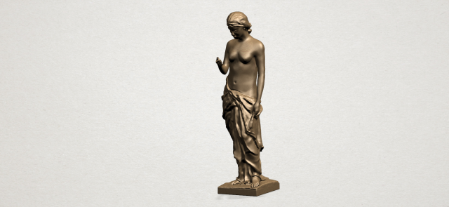 naked girl 06 3D Принт Модель .c4d .max .obj .3ds .fbx .stl .blend 