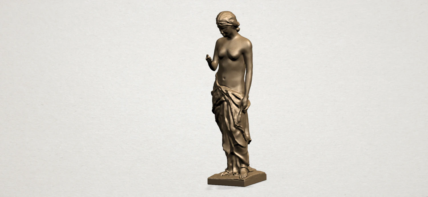 naked girl 06 3D Print Model .c4d .max .obj .3ds .fbx .stl .blend 