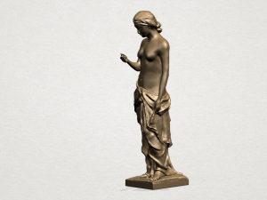 naked girl 06 3D Принт Модель