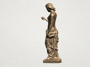 naked girl 06 3D Принт Модель